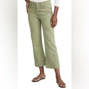 THE GREAT. Women's Green Jeans